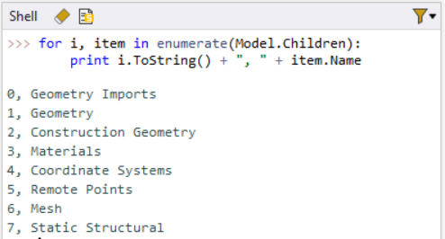 Using Python in ANSYS Mechanical to Search the Tree & Generate Scripts