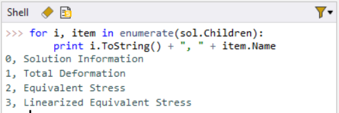 Using Python in ANSYS Mechanical to Search the Tree & Generate Scripts